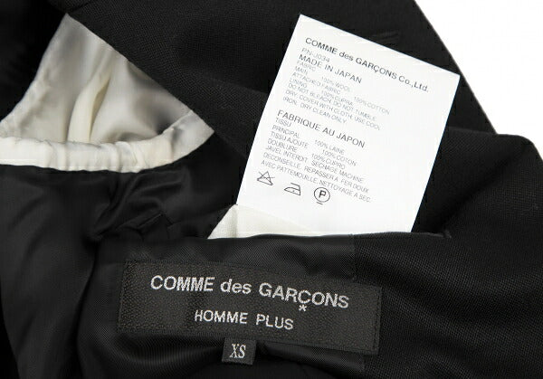 COMME des GARCONS HOMME PLUS 14AW Jacket Black Size XS