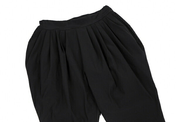 LIMI feu Stretch Tapered Tuck Design Pants Black Size S