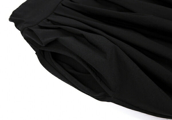 LIMI feu Stretch Tapered Tuck Design Pants Black Size S