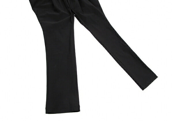 LIMI feu Stretch Tapered Tuck Design Pants Black Size S