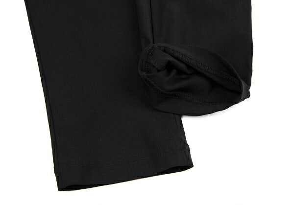 LIMI feu Stretch Tapered Tuck Design Pants Black Size S