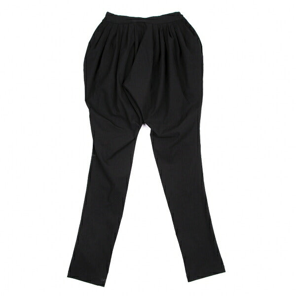 LIMI feu Stretch Tapered Tuck Design Pants Black Size S