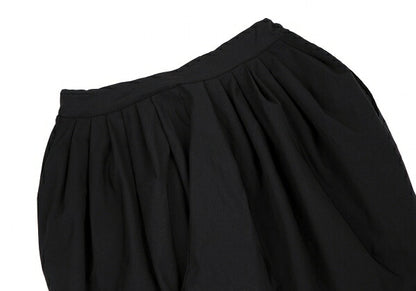 LIMI feu Stretch Tapered Tuck Design Pants Black Size S
