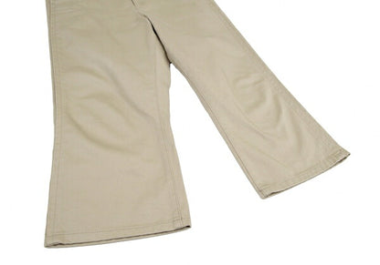 COMME des GARCONS Cotton Cinch-Back Pants Beige Size M