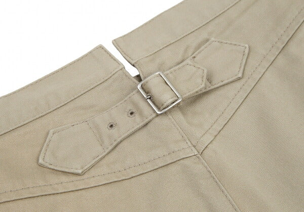 COMME des GARCONS Cotton Cinch-Back Pants Beige Size M