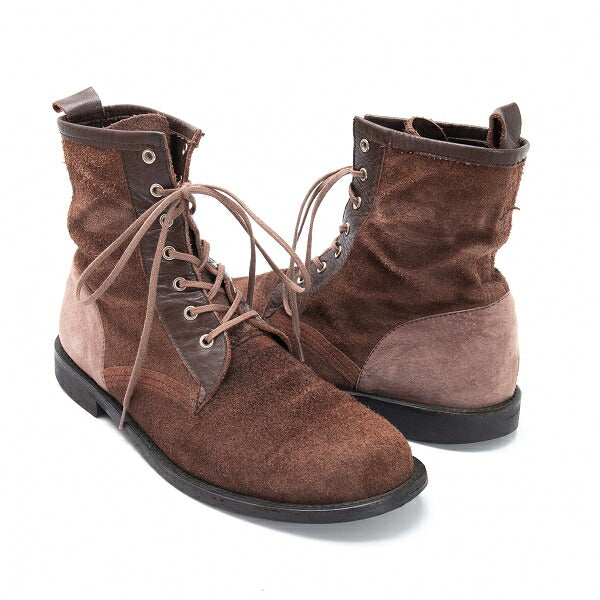 COMME des GARCONS Inside Out Suede Boots Brown Size 23CM