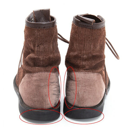 COMME des GARCONS Inside Out Suede Boots Brown Size 23CM
