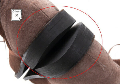 COMME des GARCONS Inside Out Suede Boots Brown Size 23CM
