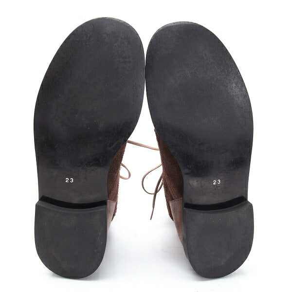 COMME des GARCONS Inside Out Suede Boots Brown Size 23CM