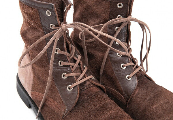 COMME des GARCONS Inside Out Suede Boots Brown Size 23CM
