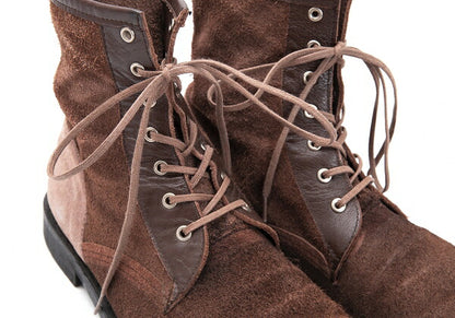 COMME des GARCONS Inside Out Suede Boots Brown Size 23CM