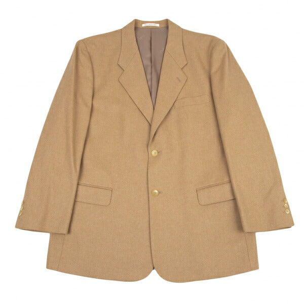 Papas Marlin & Evans Wool 2-Button Jacket Brown Size 50L