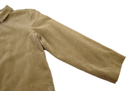 Papas Corduroy Coverall Jacket Brown Size 50L