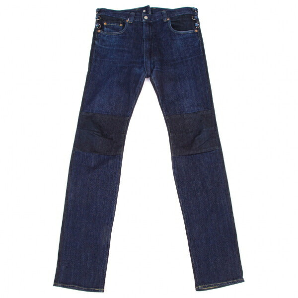 GANRYU 16AW Indigo Zip Panel Denim Jeans Size L