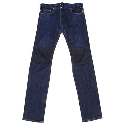 GANRYU 16AW Indigo Zip Panel Denim Jeans Size L