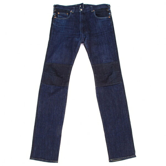 GANRYU 16AW Indigo Zip Panel Denim Jeans Size L