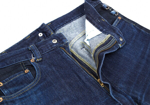 GANRYU 16AW Indigo Zip Panel Denim Jeans Size L