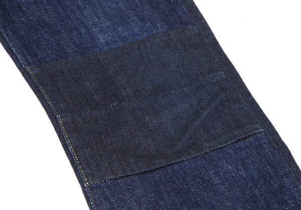 GANRYU 16AW Indigo Zip Panel Denim Jeans Size L