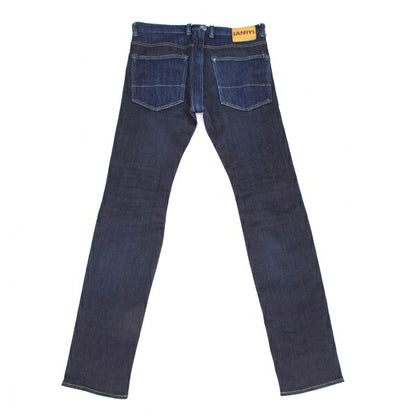 GANRYU 16AW Indigo Zip Panel Denim Jeans Size L