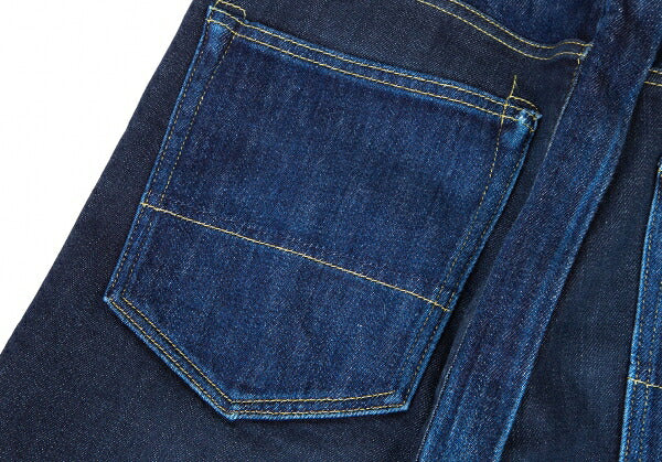 GANRYU 16AW Indigo Zip Panel Denim Jeans Size L