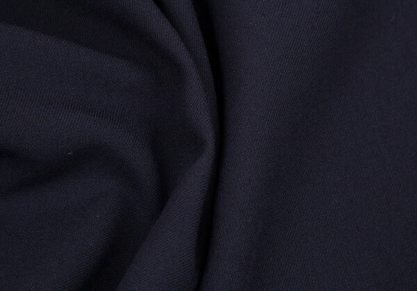 Y's Wool Drawstring Buttonless Jacket Navy Size L