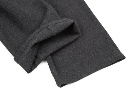 Yohji Yamamoto NOIR Wool Nylon Piping Pants Charcoal Size 3