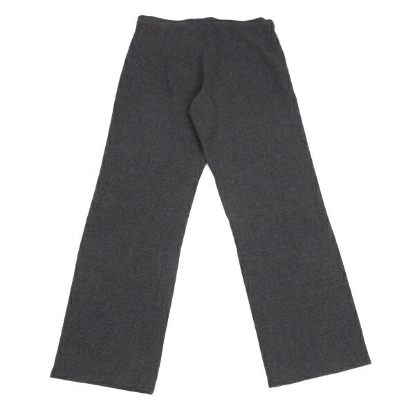 Yohji Yamamoto NOIR Wool Nylon Piping Pants Charcoal Size 3