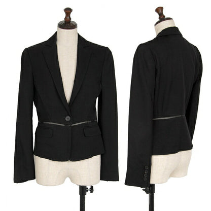 Salvatore Ferragamo Sheer Line Ensemble Dress Black Size 38