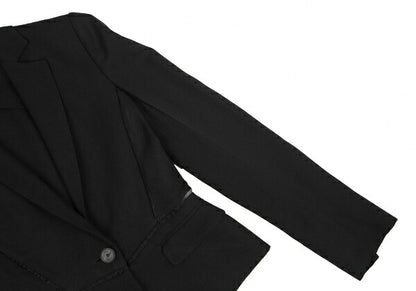 Salvatore Ferragamo Sheer Line Ensemble Dress Black Size 38