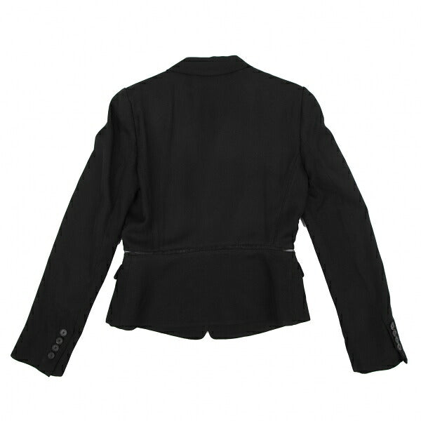 Salvatore Ferragamo Sheer Line Ensemble Dress Black Size 38
