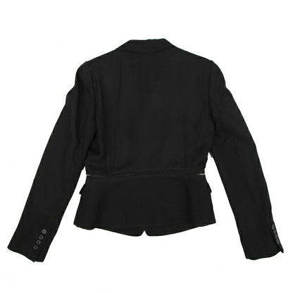 Salvatore Ferragamo Sheer Line Ensemble Dress Black Size 38