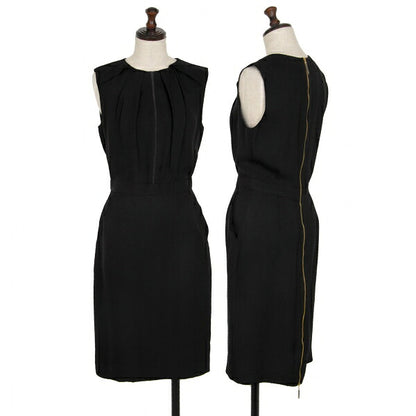 Salvatore Ferragamo Sheer Line Ensemble Dress Black Size 38