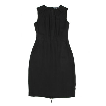 Salvatore Ferragamo Sheer Line Ensemble Dress Black Size 38