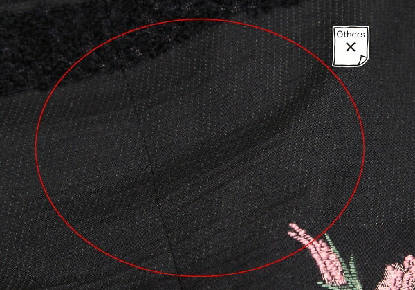 KEITA MARUYAMA Floral Jacquard Border Skirt Black Size 1