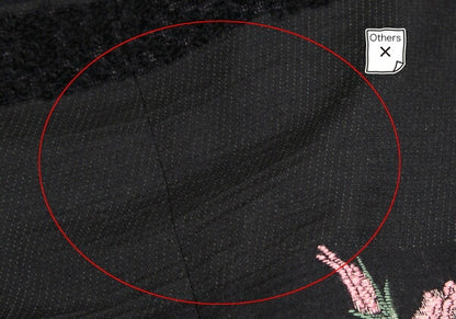 KEITA MARUYAMA Floral Jacquard Border Skirt Black Size 1
