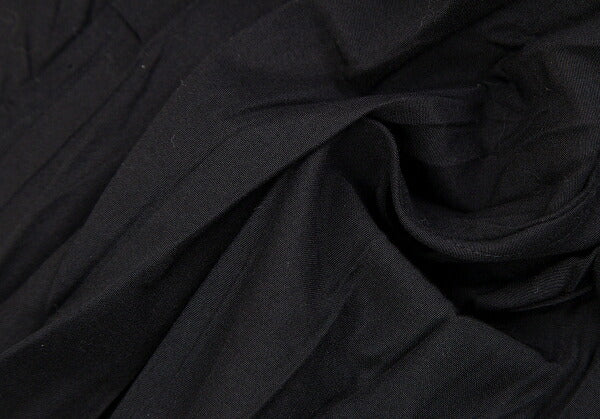 ISSEY MIYAKE Wrinkle Pleat Polyester Vest Black Size M