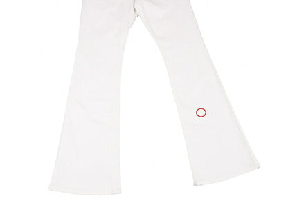 VERSACE JEANS COUTURE Stretch Cotton Jeans White Size 27/41