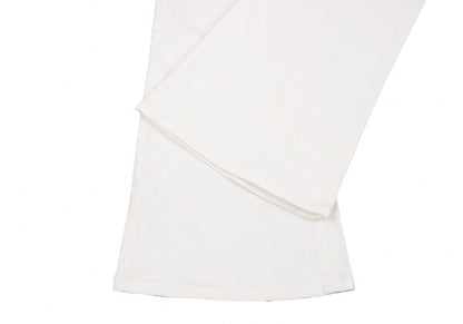 VERSACE JEANS COUTURE Stretch Cotton Jeans White Size 27/41