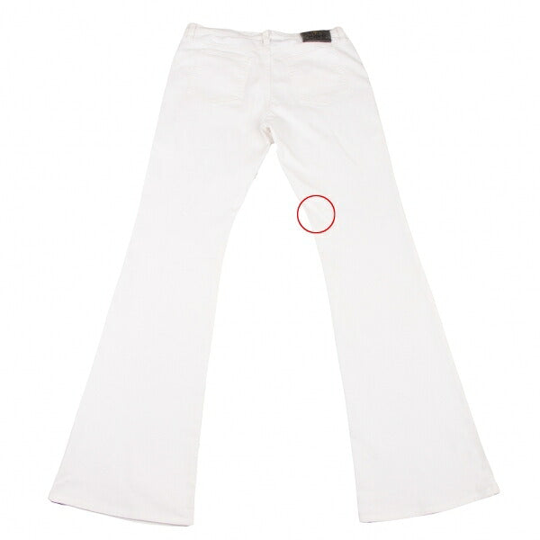 VERSACE JEANS COUTURE Stretch Cotton Jeans White Size 27/41