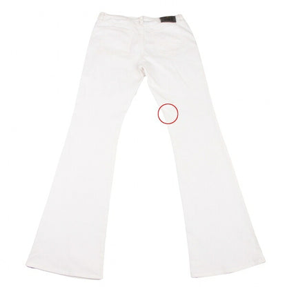 VERSACE JEANS COUTURE Stretch Cotton Jeans White Size 27/41