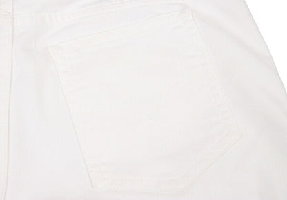 VERSACE JEANS COUTURE Stretch Cotton Jeans White Size 27/41