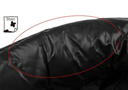 MSGM Waist Drawcord Padded Jacket Black Size 40