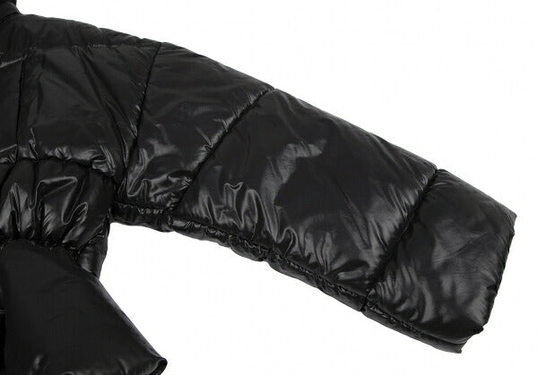 MSGM Waist Drawcord Padded Jacket Black Size 40