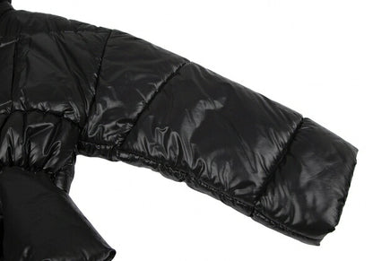 MSGM Waist Drawcord Padded Jacket Black Size 40