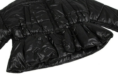 MSGM Waist Drawcord Padded Jacket Black Size 40