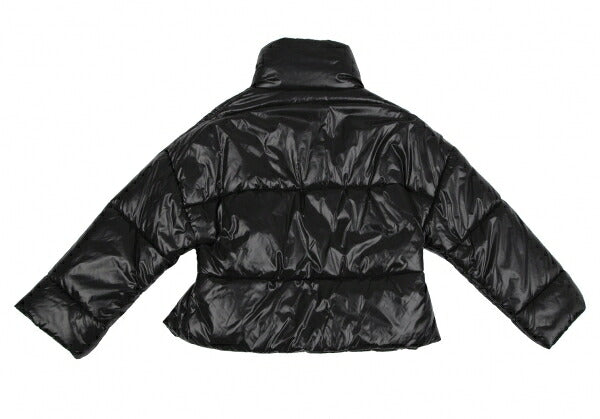 MSGM Waist Drawcord Padded Jacket Black Size 40