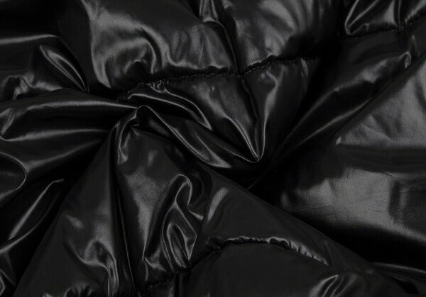 MSGM Waist Drawcord Padded Jacket Black Size 40