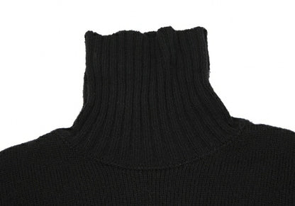Off-White 20AW Logo Embroidered Sweater Black Size 38