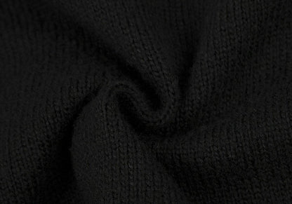 Off-White 20AW Logo Embroidered Sweater Black Size 38