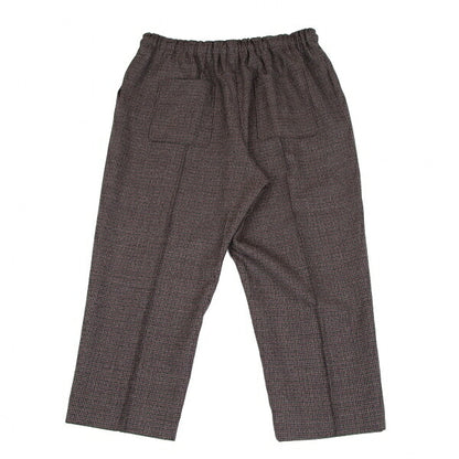 FENDI 18AW Zucca Houndstooth Tapered Pants Red Size 48